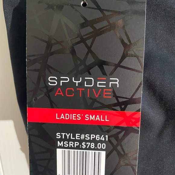 Spider New Active Leggings,S, NWT - Picture 3 of 12